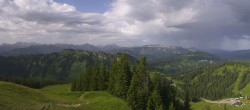 Archiv Foto Webcam Panoramablick Skigebiet Grasgehren 07:00