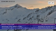 Archived image Webcam ski resort faschina 19:00