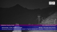 Archived image Webcam ski resort faschina 23:00