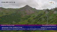Archiv Foto Webcam Hahnenkopf Faschina 17:00