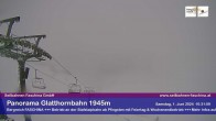 Archiv Foto Webcam Bergstation Glatthornbahn 09:00