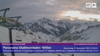 Archiv Foto Webcam Bergstation Glatthornbahn 06:00