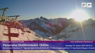 Archiv Foto Webcam Bergstation Glatthornbahn 07:00