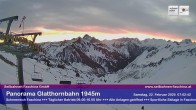 Archiv Foto Webcam Bergstation Glatthornbahn 06:00