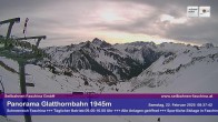 Archiv Foto Webcam Bergstation Glatthornbahn 07:00