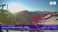 Archiv Foto Webcam Bergstation Glatthornbahn 05:00