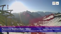 Archiv Foto Webcam Bergstation Glatthornbahn 06:00