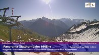 Archiv Foto Webcam Bergstation Glatthornbahn 07:00
