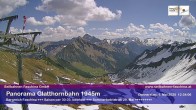 Archiv Foto Webcam Bergstation Glatthornbahn 11:00