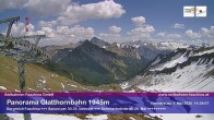 Archiv Foto Webcam Bergstation Glatthornbahn 13:00
