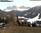 Archiv Foto Webcam Villnöss: St. Magdalena und die Geisslerspitzen 15:00