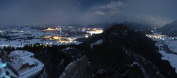 Archiv Foto Webcam Pfronten: Blick von der Burgruine Falkenstein 03:00