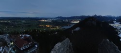 Archived image Webcam View of Falkenstein Castle 01:00