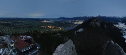 Archived image Webcam View of Falkenstein Castle 03:00