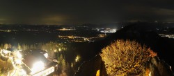 Archiv Foto Webcam Pfronten: Blick von der Burgruine Falkenstein 19:00