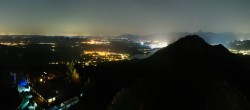 Archived image Webcam View of Falkenstein Castle 23:00