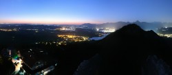 Archived image Webcam View of Falkenstein Castle 03:00