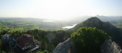 Archiv Foto Webcam Pfronten: Blick von der Burgruine Falkenstein 06:00