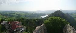 Archiv Foto Webcam Pfronten: Blick von der Burgruine Falkenstein 07:00