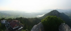 Archiv Foto Webcam Pfronten: Blick von der Burgruine Falkenstein 00:00