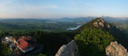 Archiv Foto Webcam Pfronten: Blick von der Burgruine Falkenstein 14:00