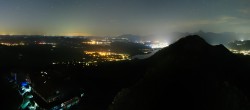 Archived image Webcam View of Falkenstein Castle 23:00