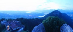 Archiv Foto Webcam Pfronten: Blick von der Burgruine Falkenstein 03:00