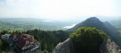 Archiv Foto Webcam Pfronten: Blick von der Burgruine Falkenstein 07:00