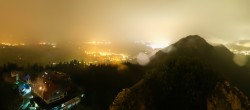 Archived image Webcam View of Falkenstein Castle 01:00