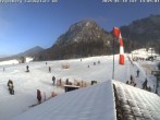 Archiv Foto Webcam Tegelberg: Falkenlift und Gleitschirmlandeplatz 13:00