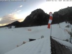 Archived image Webcam Tegelberg: View Falkenlift 07:00