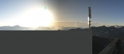 Archiv Foto Webcam Tignes: Grande Motte Gletscher 06:00