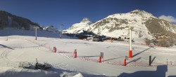 Archiv Foto Webcam Val d&#39;Isère: Übungspisten im Tal 03:00