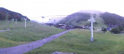 Archiv Foto Webcam Val d&#39;Isère: Übungspisten im Tal 05:00
