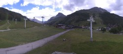Archiv Foto Webcam Val d&#39;Isère: Übungspisten im Tal 15:00