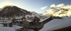 Archiv Foto Webcam Val d&#39;Isère Dorf 09:00