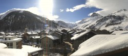 Archiv Foto Webcam Val d&#39;Isère Dorf 11:00