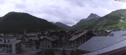 Archived image Webcam Val d&#39;Isère Village 13:00