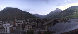 Archiv Foto Webcam Val d&#39;Isère Dorf 05:00