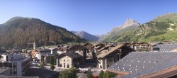Archiv Foto Webcam Val d&#39;Isère Dorf 07:00