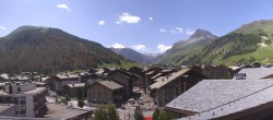 Archiv Foto Webcam Val d&#39;Isère Dorf 11:00