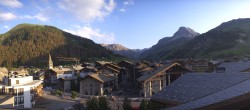 Archiv Foto Webcam Val d&#39;Isère Dorf 19:00