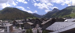 Archived image Webcam Val d&#39;Isère Village 13:00