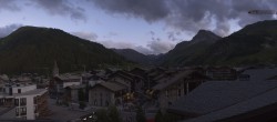 Archiv Foto Webcam Val d&#39;Isère Dorf 21:00
