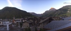 Archiv Foto Webcam Val d&#39;Isère Dorf 05:00