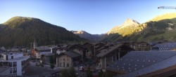 Archiv Foto Webcam Val d&#39;Isère Dorf 06:00
