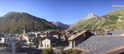 Archiv Foto Webcam Val d&#39;Isère Dorf 07:00