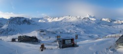 Archiv Foto Webcam Val d&#39;Isère: Rocher de Bellevarde 07:00