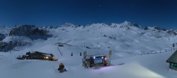 Archiv Foto Webcam Val d&#39;Isère: Rocher de Bellevarde 01:00