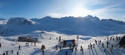 Archiv Foto Webcam Val d&#39;Isère: Rocher de Bellevarde 15:00